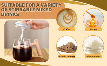 Automatic Self Stirring Electric Mug 400ml | USB Rechargeable Self Mixing Mug | Mix Anytime, Anywhere